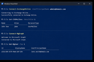 How to connect to MS 365 Admin and Exchange via Powershell – TechNotes